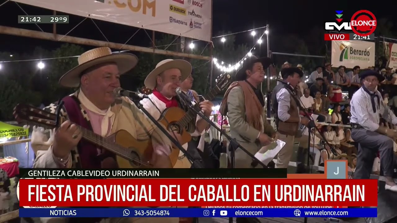 Fiesta Provincial del Caballo en Urdinarrain