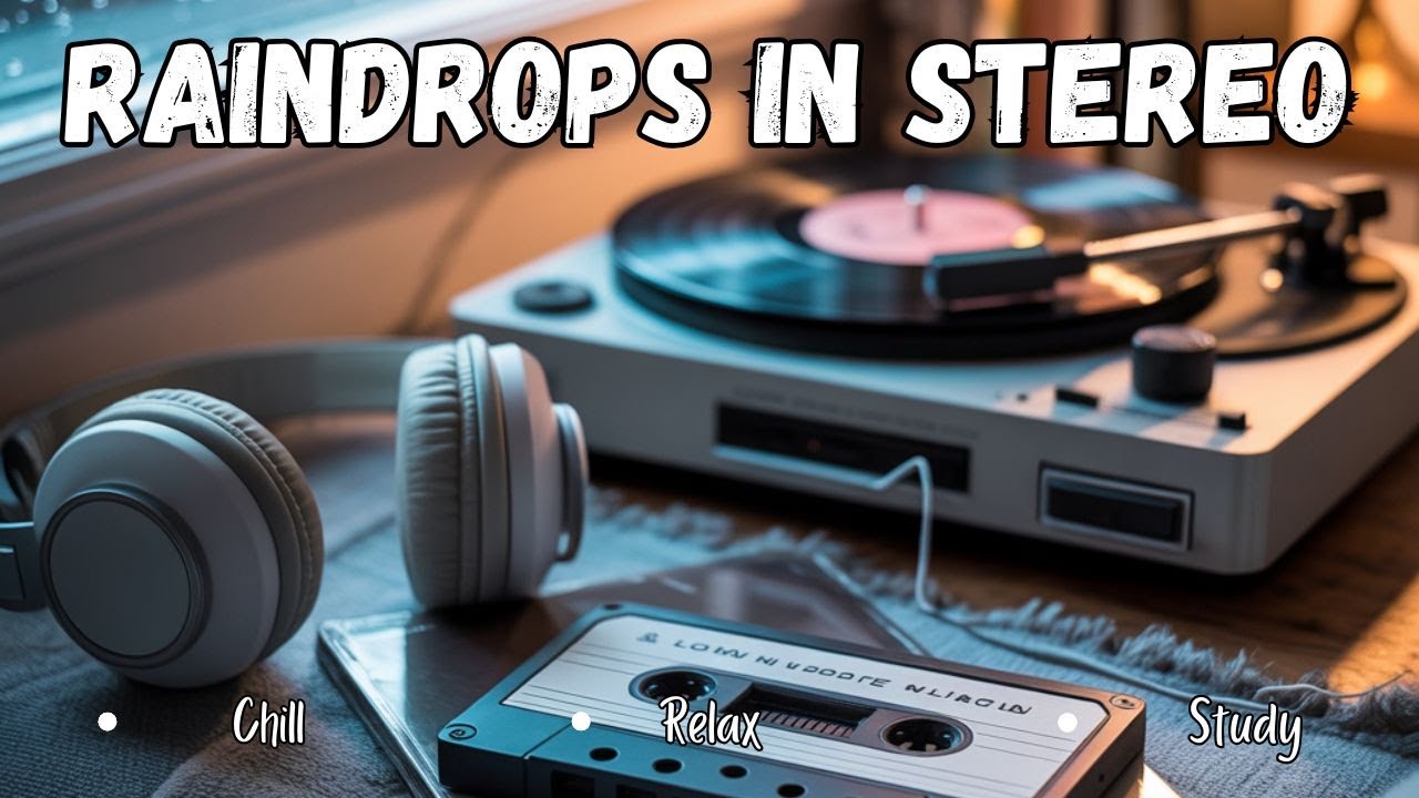 🎧 Raindrops In Stereo | Lo-Fi Music for a Rainy Day ☔
