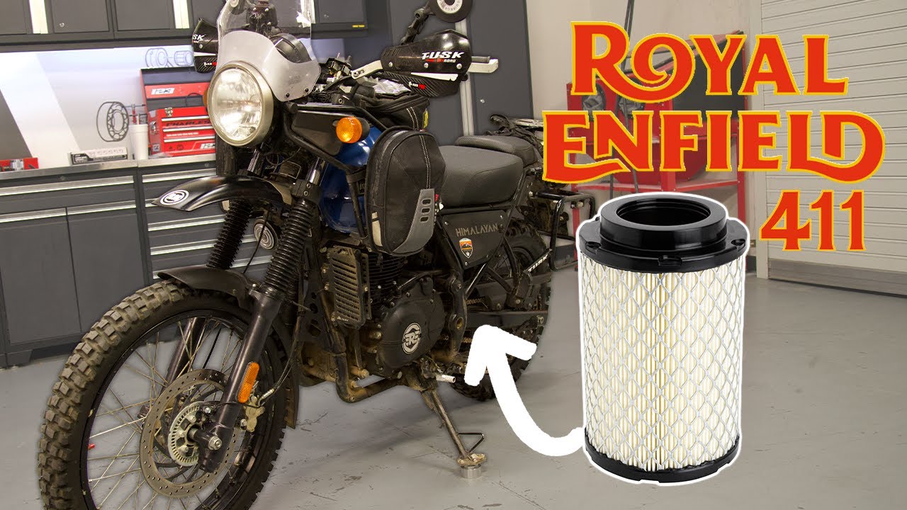 How To Replace the Air Filter on a Royal Enfield Himalayan 411