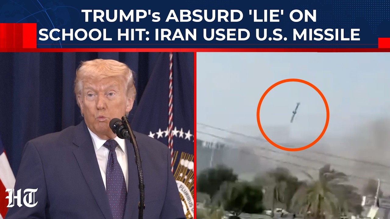 Trump's Absurd Excuse On Iran School Attack, Says Iran Used US-Made Missile After New Tomahawk Video