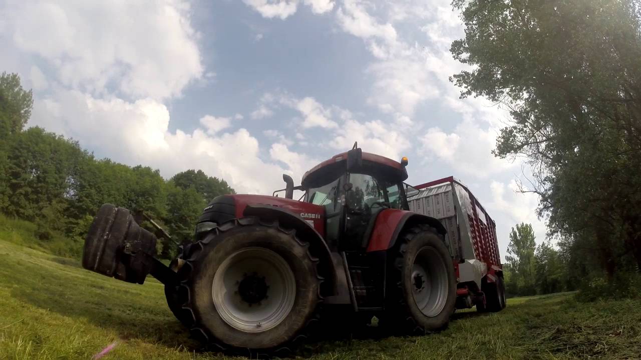 Case CVX 195 + Lely Tigo xr75 [GoPro]