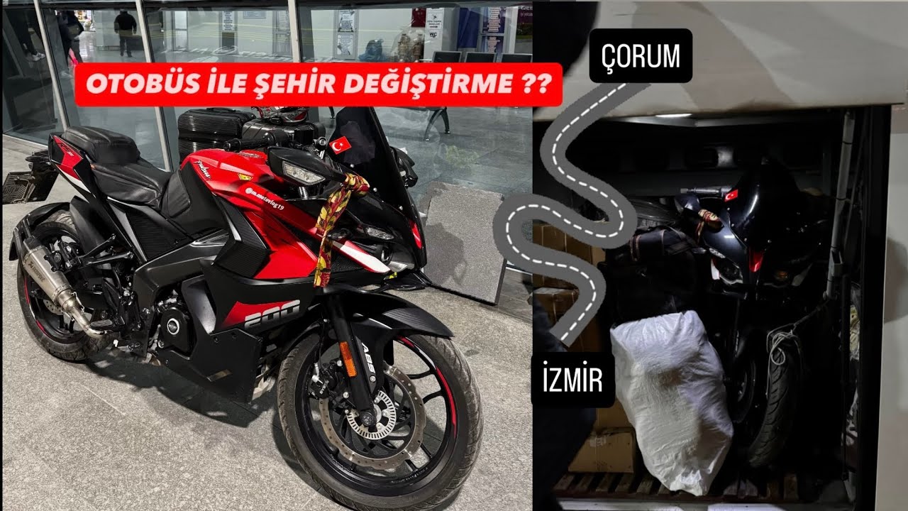 ÇORUM-İZMİR ÇİLELİ YOLCULUK | RS200 | MOTOVLOG