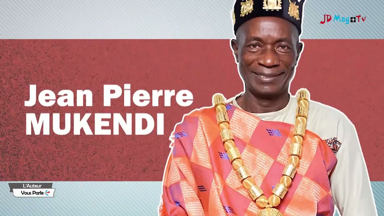🔴JD MAG + TV : L'AUTEUR VOUS PARLE  avec Jean-Pierre MUKENDI