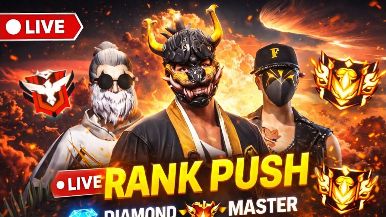 Ankit FF LIVE is live!#BR #Rank puch ing#Ankit FF Live