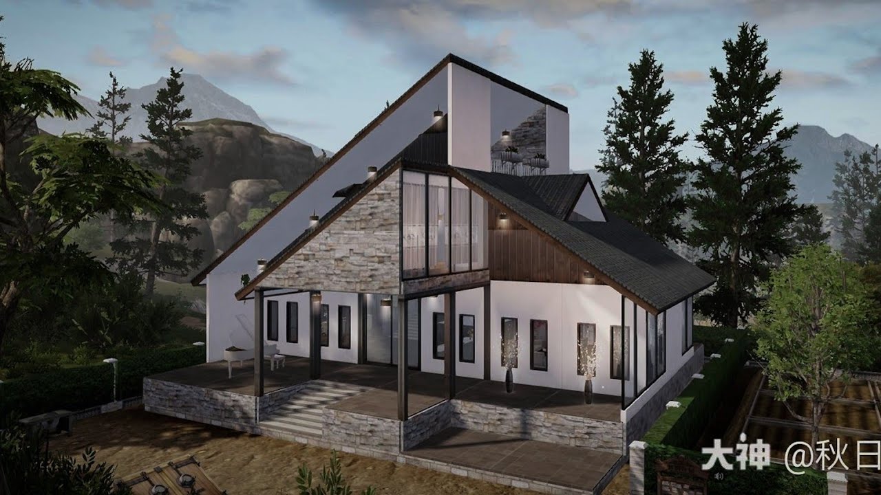 LifeAfter Manor Design - The Big Roof