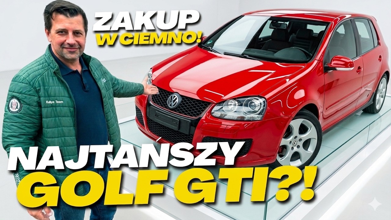KUPIŁEM W CIEMNO GOLFA GTI! 🤯 OKAZJA CZY ZŁOM?!