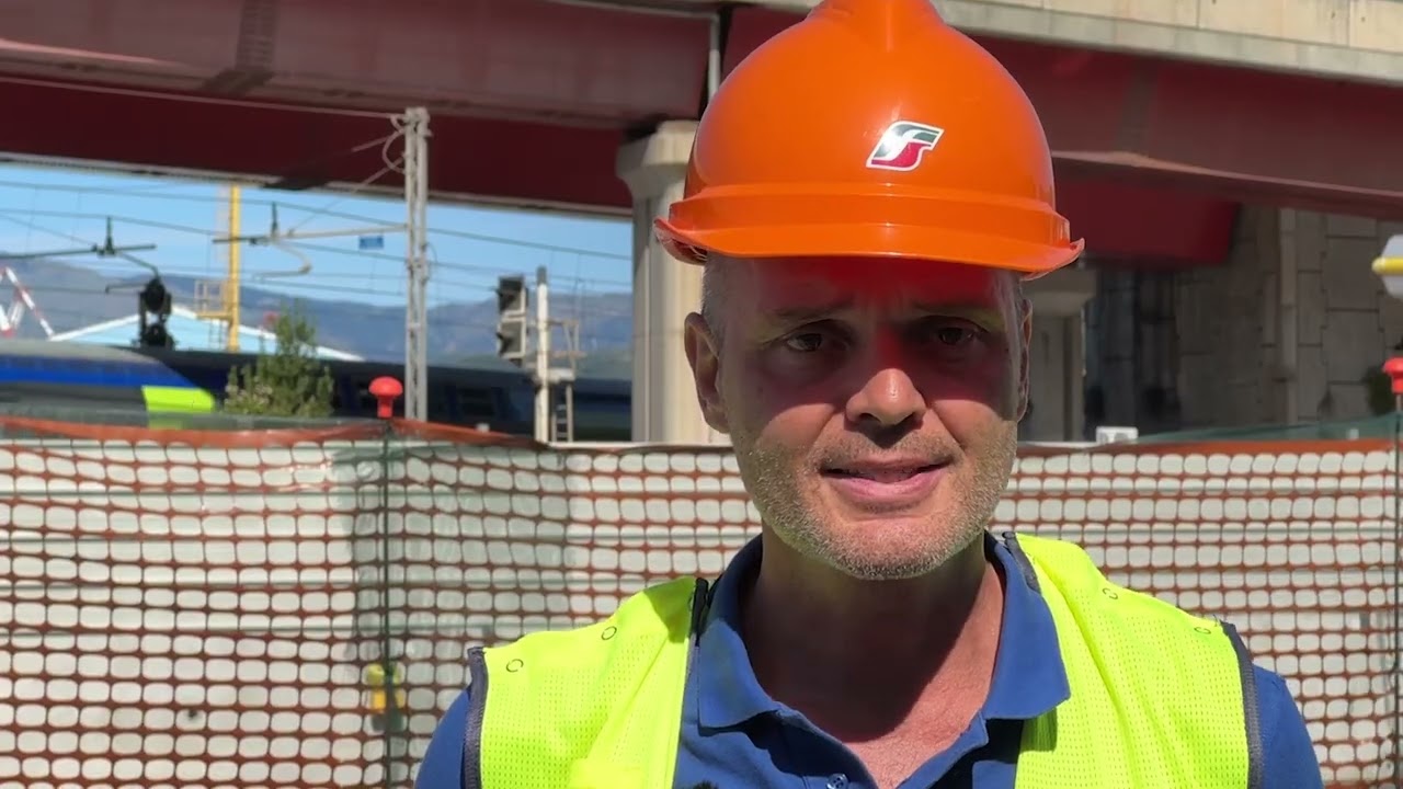 Nuova Stazione Erzelli - demolizione fabbricati - luglio 2023
