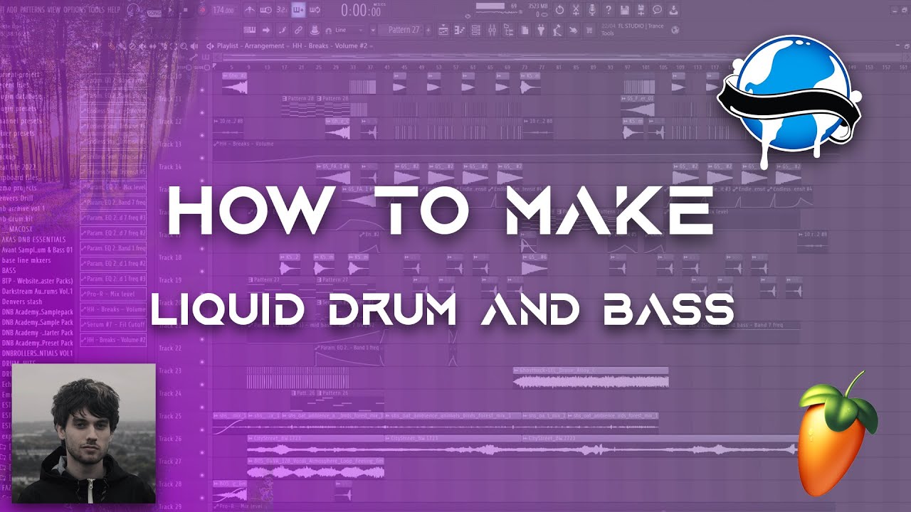 How to make  Liquid dnb like Monrroe and Pola & Bryson (from scratch) - FL studio 21 (dnb tutorial)
