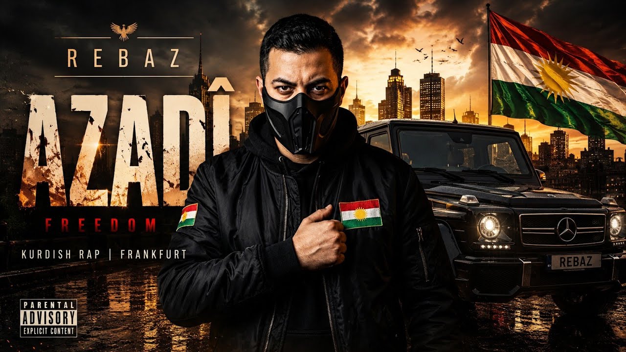 REBAZ &ndash; AZAD&Icirc; / FREEDOM (Official Music Video) | Kurdish Rap &times; Deutschrap