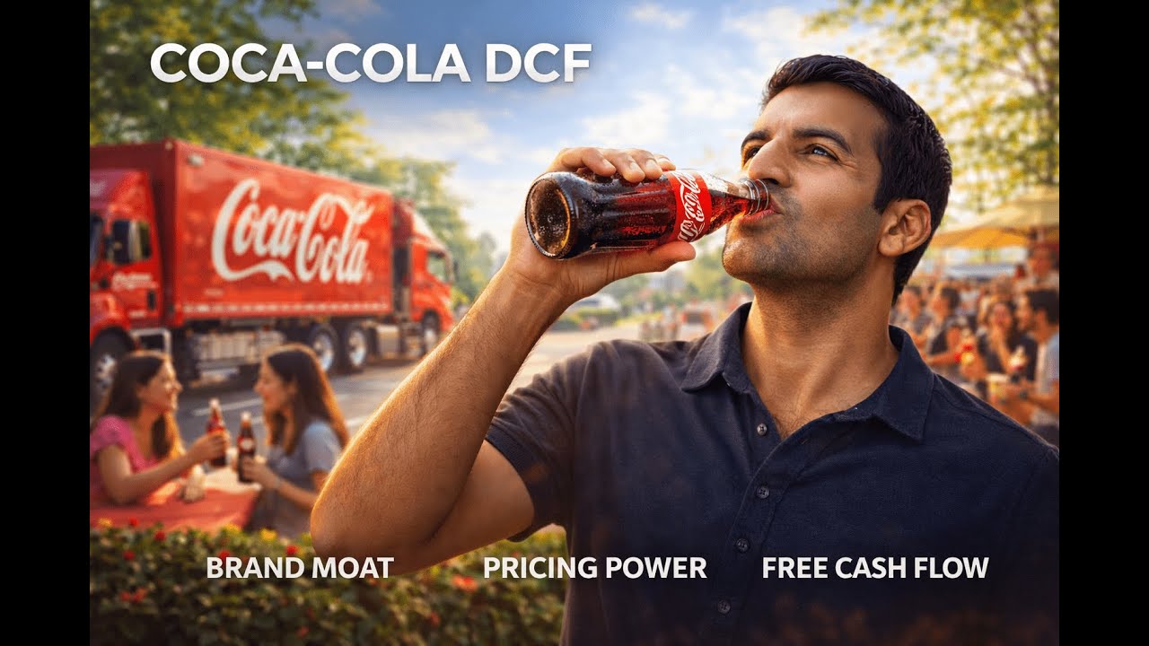 Оценка стоимости акций Coca-Cola | Объяснение 100 лет денежных потоков