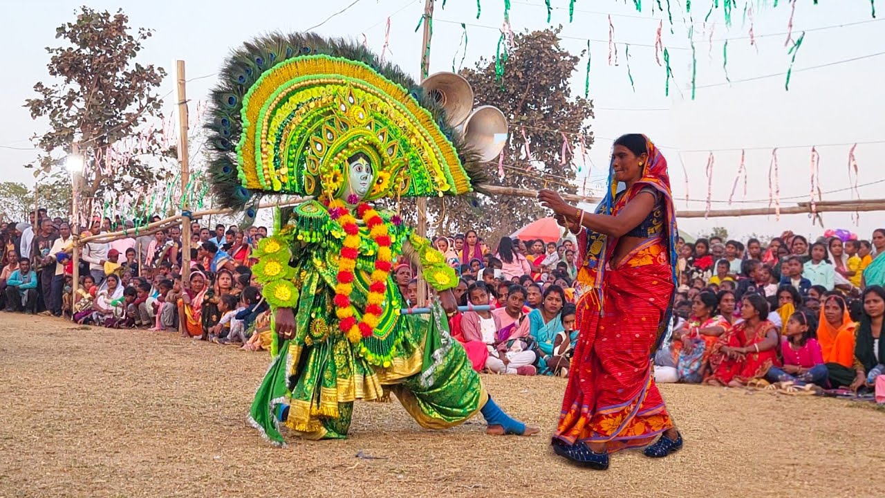 নতুন ছন্দে কৃষ্ণ নাচ-ওস্তাদ গীতামনি শবর | Purulia Chhau Nach | Chhau Nach | Gitamani Sabar chonach |