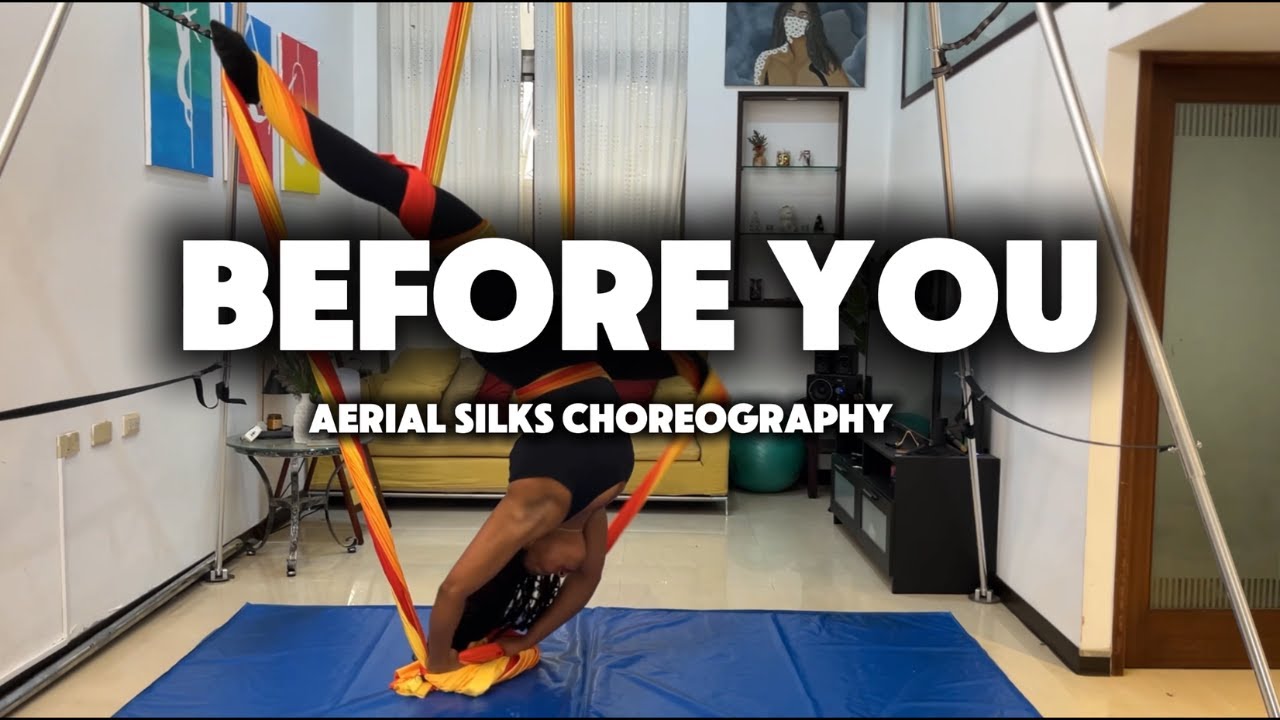 Intermediate Aerial Silks Choreography| Before You: Benson Boone| The Aerial Besties