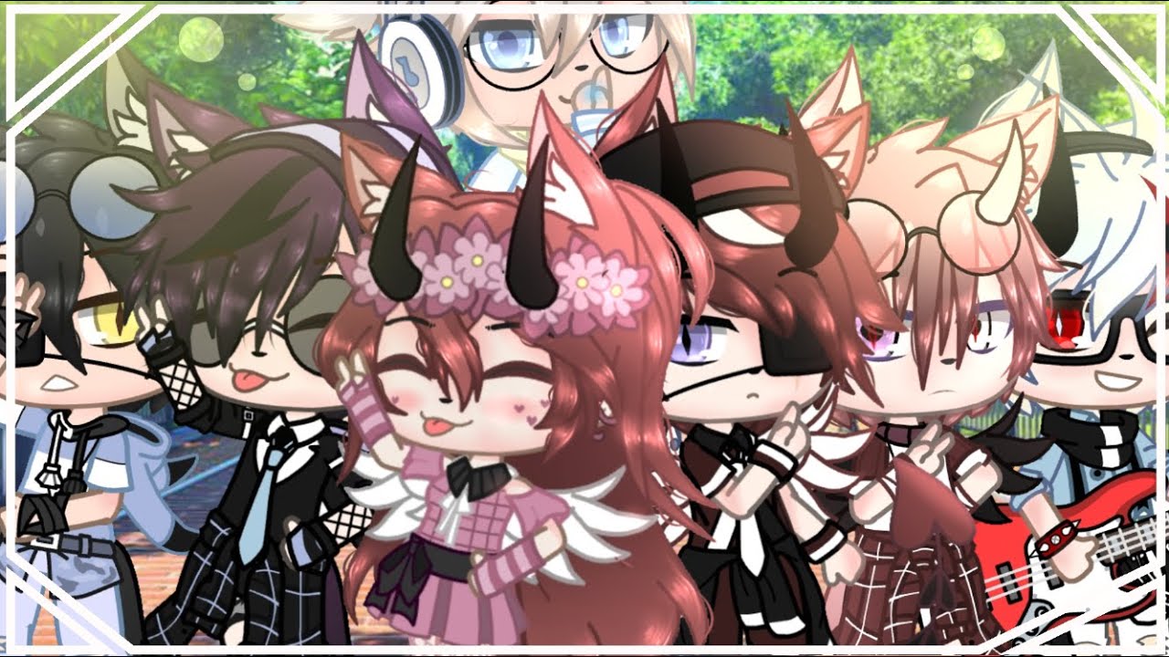 °cuando eres la unica chica en un grupo de chicos°MEME°(gacha club)