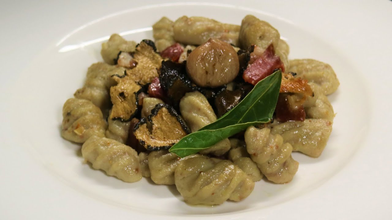 GNOCCHI CON LE CASTAGNE SECCHE