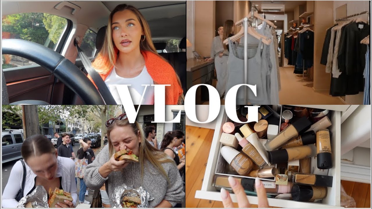 VLOG | Another store, A sandwich Collab, Decluttering my apartment