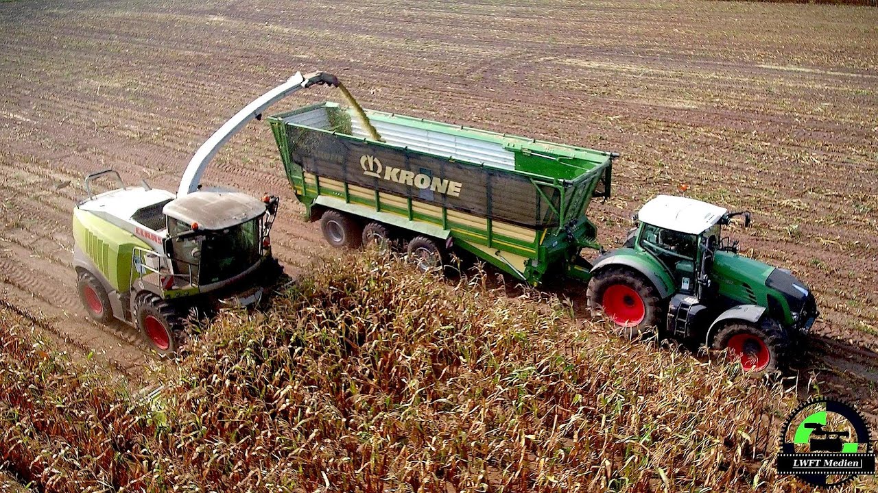 ( SPOT ) Mais häckseln 2016 / 2x  Claas Jaguar 970 , 960 , Fendt, John Deere, Pistenbully etc.