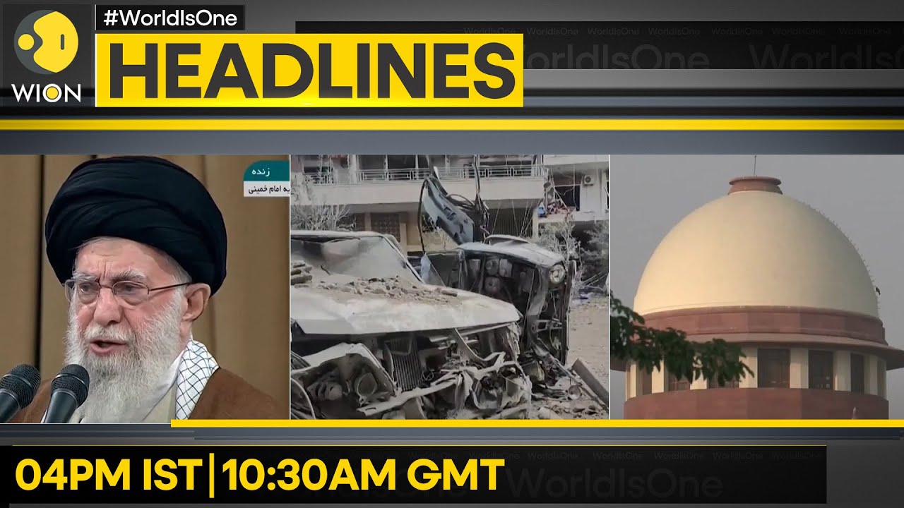 SC: No Relaxation In GRAP 4 Measures | Imran Khan's Party Workers Clash With Cops | Headlines