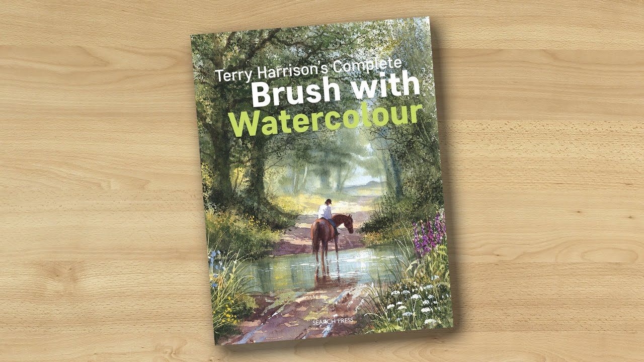 Terry Harrison's Complete Brush with Watercolour (book flip)