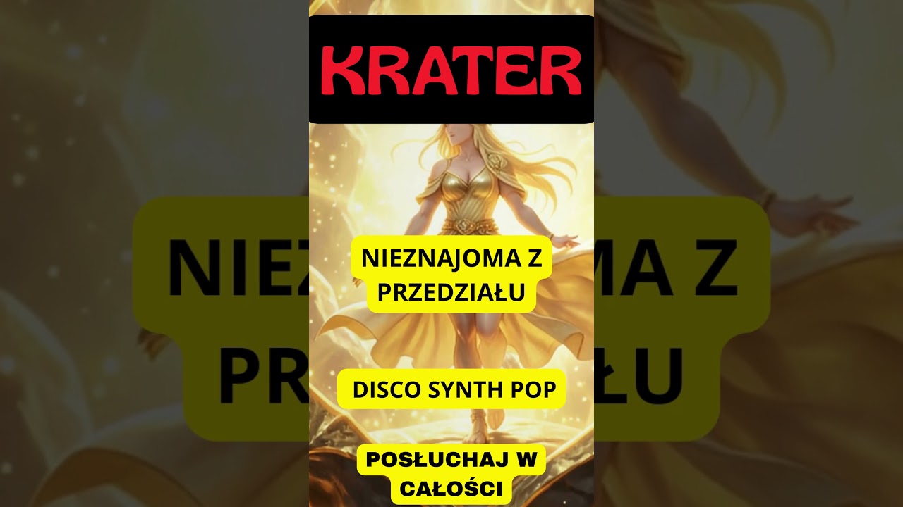 Krater i miłość od pierwszego biletu 🎫 #krater #discopoloai #synthpop2026