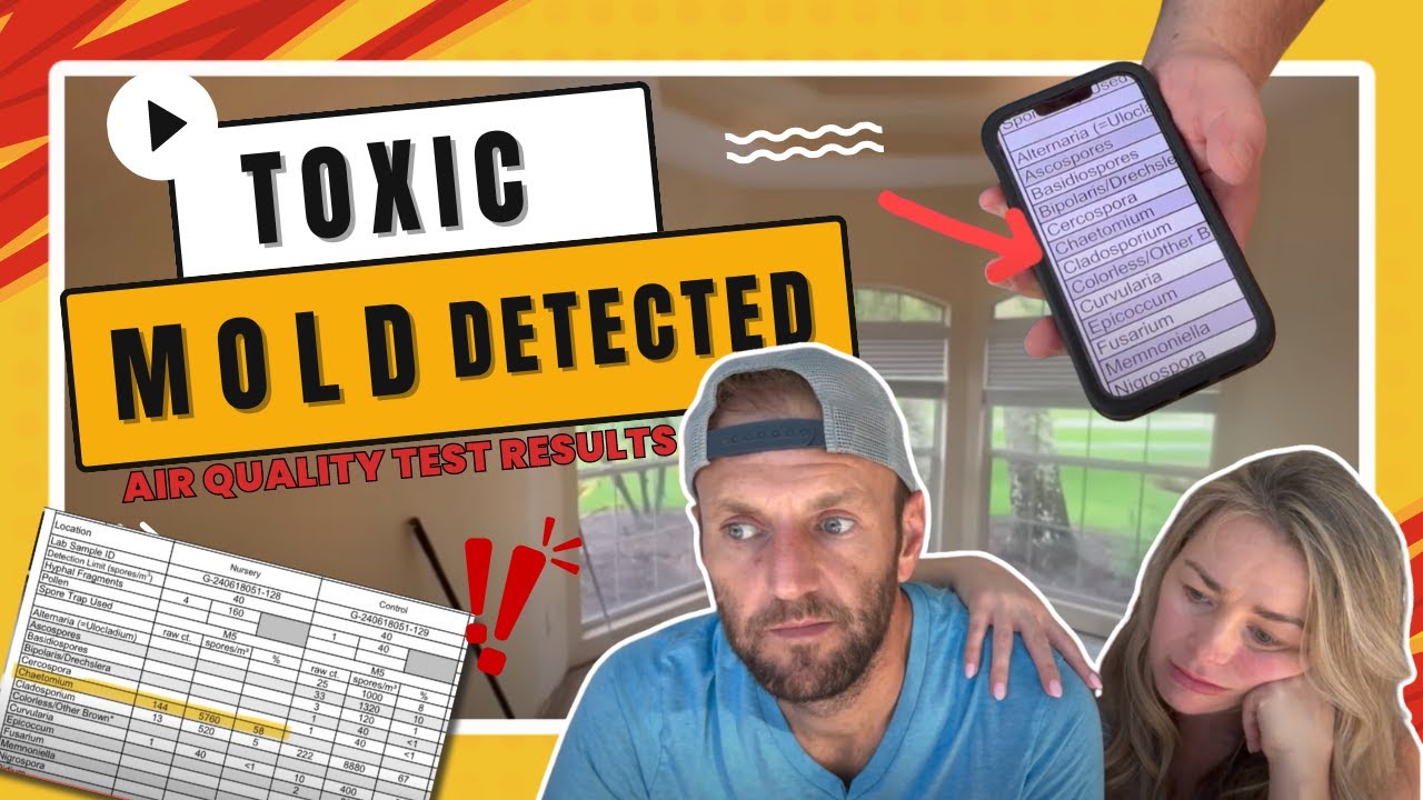 Nursery Renovation Nightmare 😱:  Shocking Toxic Mold Levels Detected in Our Twins' Nursery! 🚨🚨