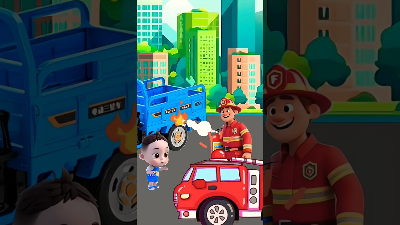 || FIRE BRIGADE SE MILA HELP || BANGLA CARTOON SHORTS FOR KIDS IN BANGLA || 