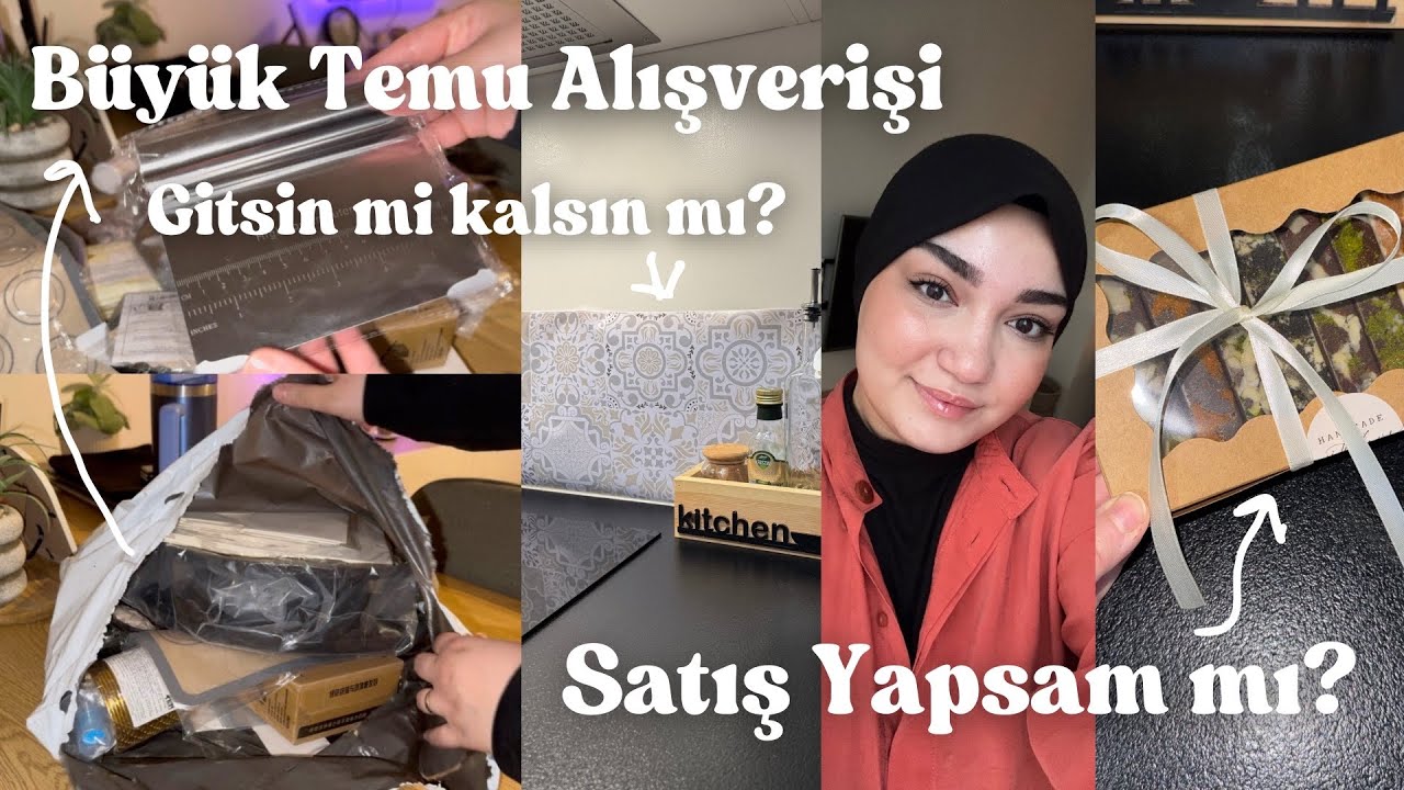 Büyük Temu Alışverişi | Yeni Başlangıçlar | Satış Yapsam mı?? 🤩