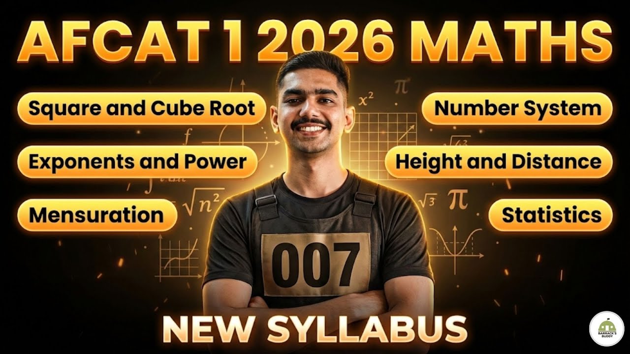 Complete Advance Maths in One Video | AFCAT 1 2026
