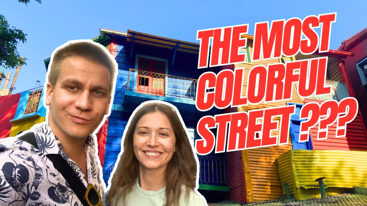 BUENOS AIRES Vlog | Exploring the Colorful Streets of La Boca 🌈🇦🇷