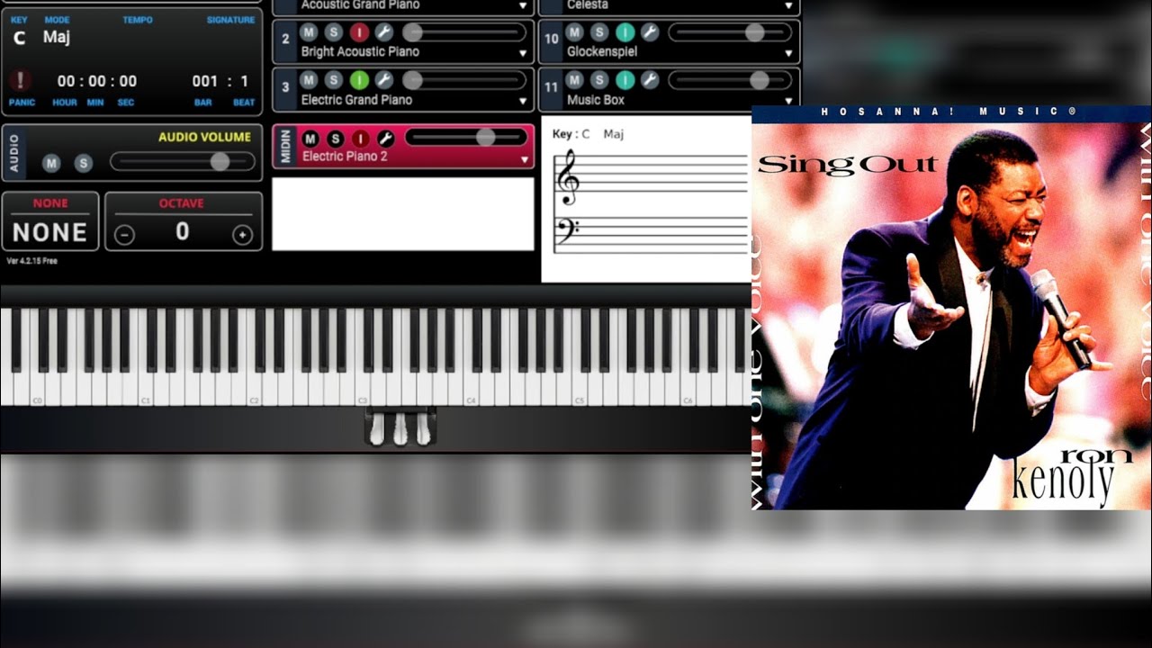 How To Play Ron Kenoly's For The Lord Is Good Intro | Wesley Brooks 