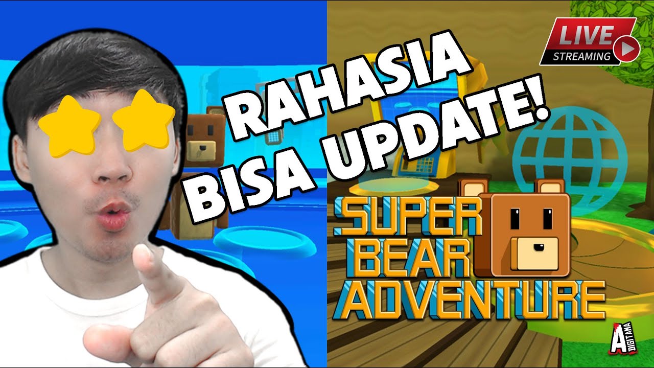 BISA UPDATE SUPER BEAR ADVENTURE PAKE RAHASIA INI! BURUAN COBAIN!