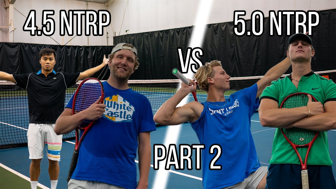 4.5 vs 5.0 NTRP Doubles! [Mark/Brian vs. Jon/Evan] | Part 2