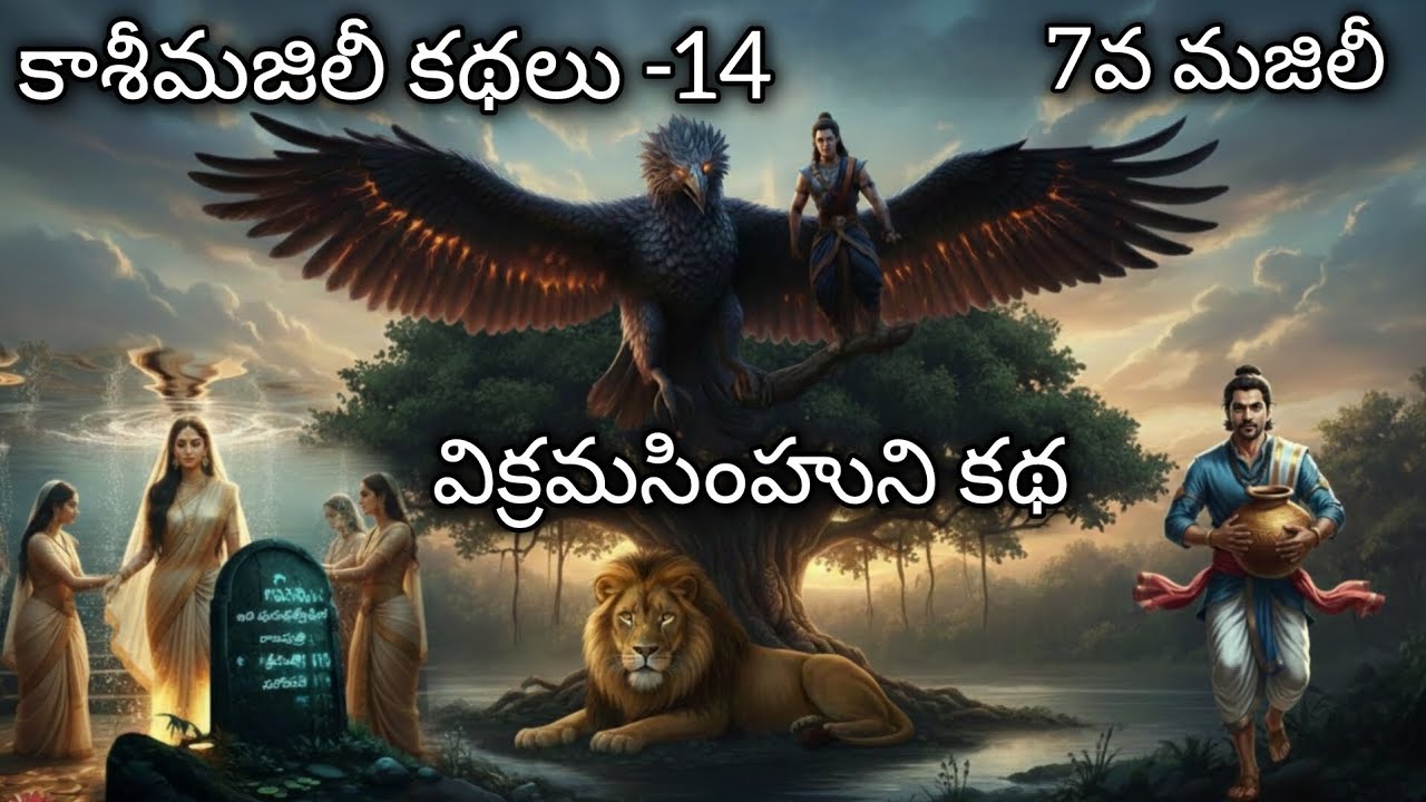 కాశీమజిలీ కథలు -14 | Kashi Majili Kathalu-14 , 7వ మజిలీ-1 , విక్రమసింహుని కథ