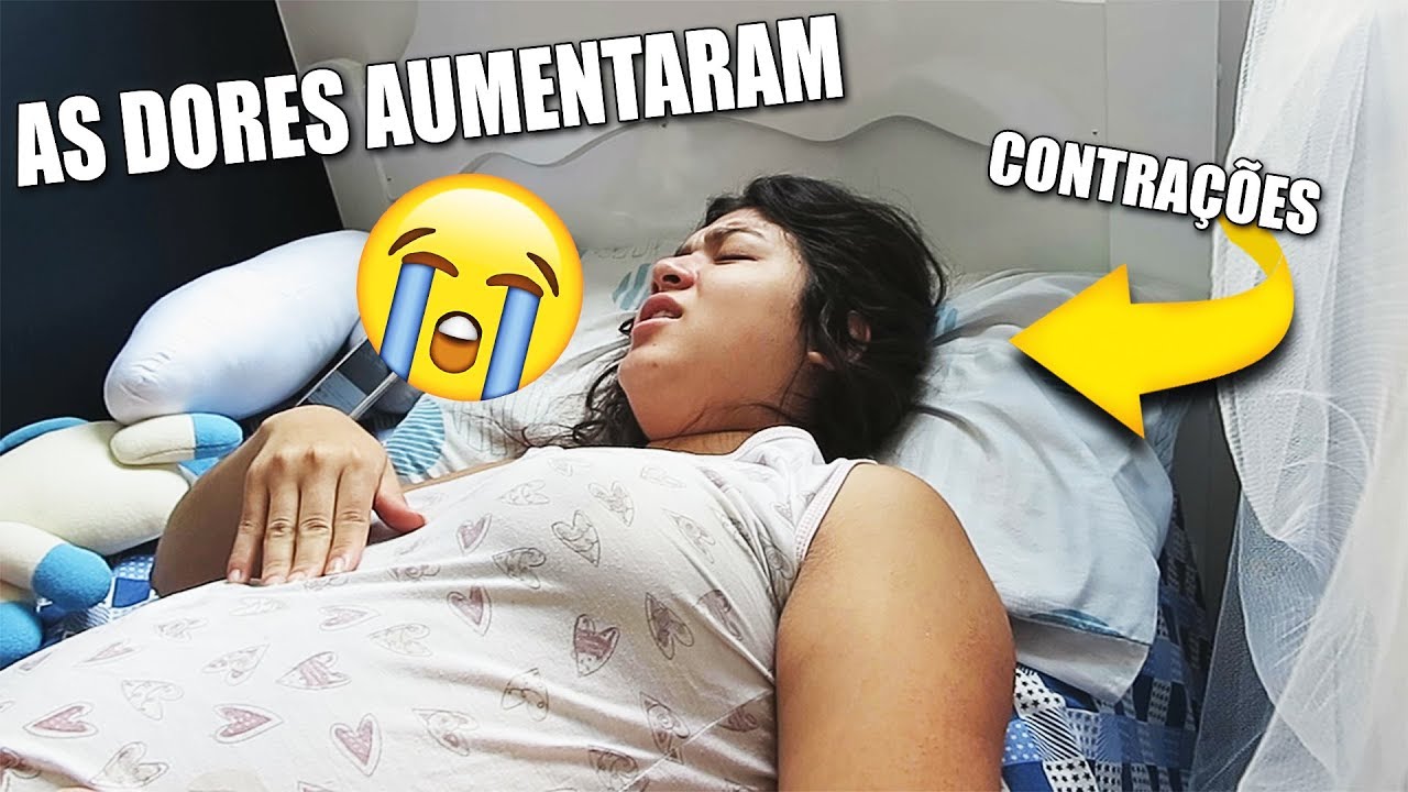 AS CONTRAÇÕES AUMENTARAM E ESTAMOS NO ÚLTIMO MÊS DE GESTAÇÃO!