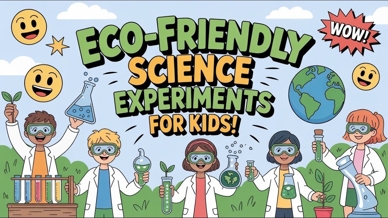 Eco-Friendly Science Experiments For Kids | DIY Learning Activities