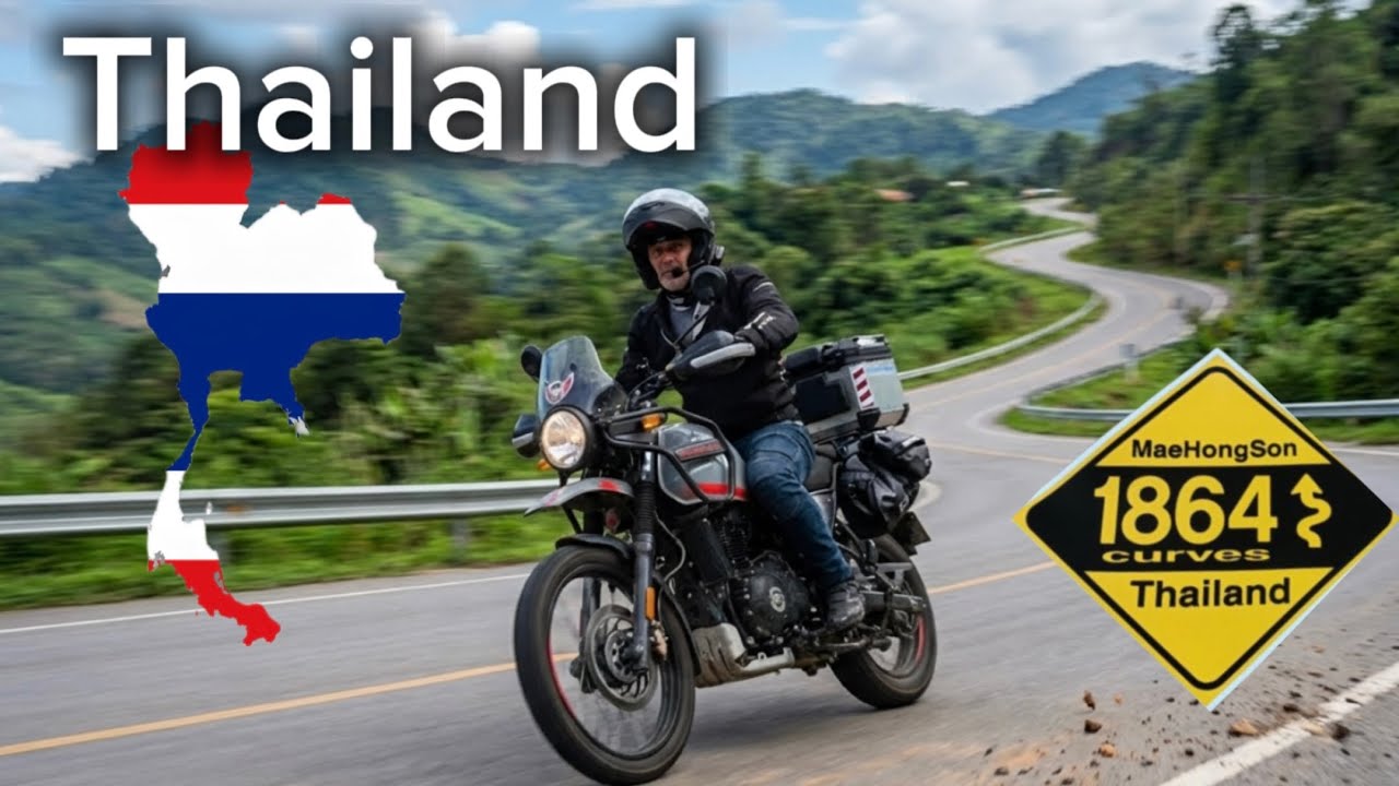 Royal Enfield Himalayan 450 – Solo vs Group Tour Mae Hong Son Loop Thailand