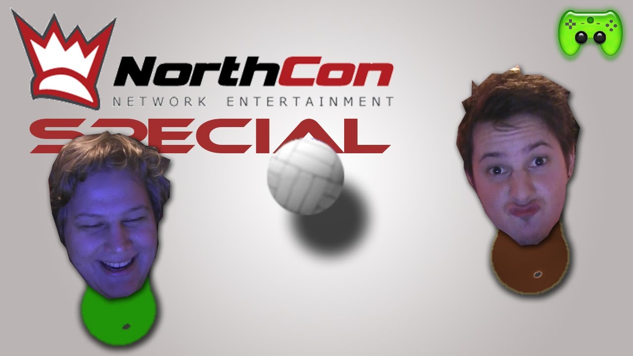 NORTHCON # 1 - Br4mm3n vs. Hardi «» Let's Play Blobby Volley | HD