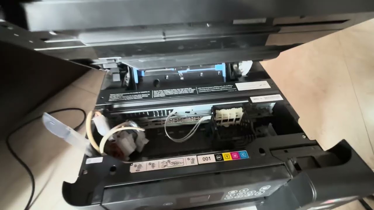 Epson L 4160,4150,4260,6170,6190 printer error: W-01/ paper jammed in rear side 