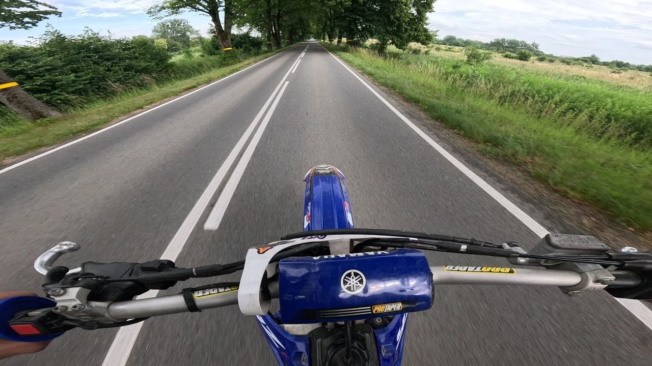 Одинокая покатушка (Yamaha YZ450F)