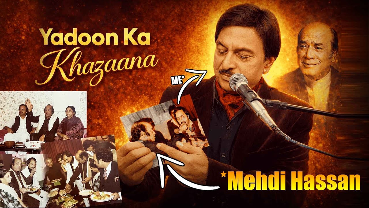 Yadoon Ka Khazaana – Memories of Mehdi Hassan 💝 | Relations with Jamal Akbar