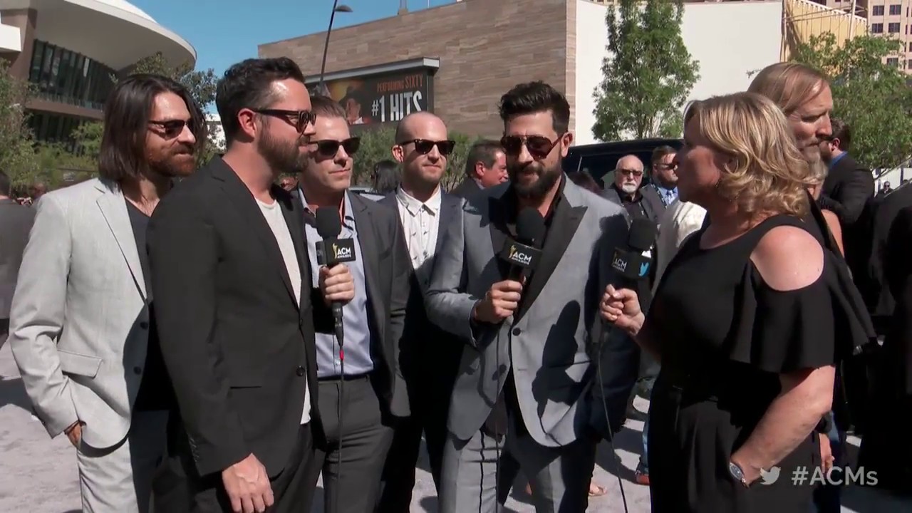 2017 ACM Awards: Old Dominion Red Carpet Interview