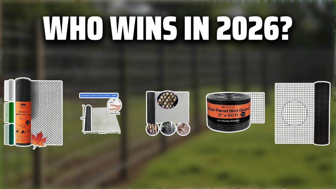 The Top 5 Best PVC Coated Wire Mesh in 2026 - Must Watch Before Buying!