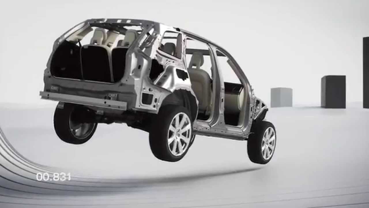 New Volvo XC90 - Run off Road Protection