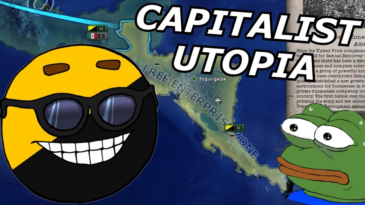 Hoi4: Анархо-капиталистическая банановая республика утопия