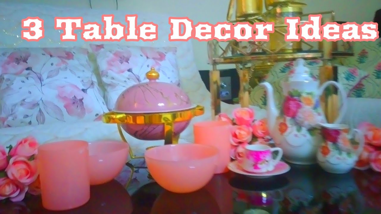3 Tea 🍵 Table Decor Ideas  | Gorgeous Afternoon tea table setting Ideas | Interior Design Trends 
