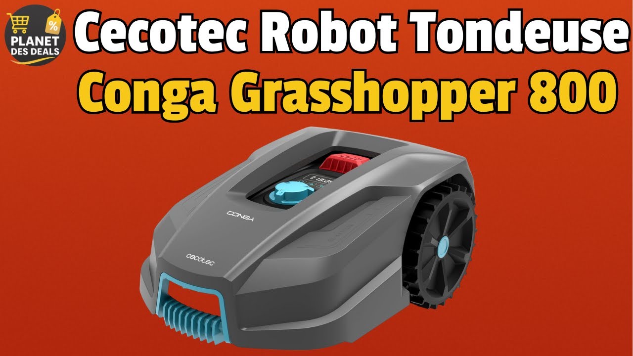 🤔🌱 Cecotec Conga Grasshopper 800 : TEST | AVIS final & PRIX