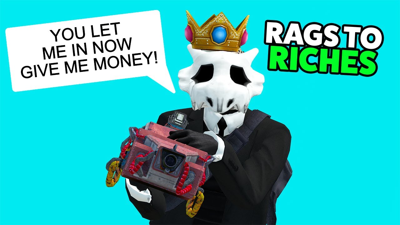 DON'T LET A THIEF INTO AN UNRAIDABLE BASE in Gmod Darkrp Rags to Riches EP 9