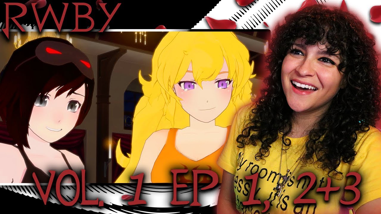 Я обожаю это! *• Лесбийские реакции – RWBY – Том 1 Эпизод 1, 2 + 3 •*