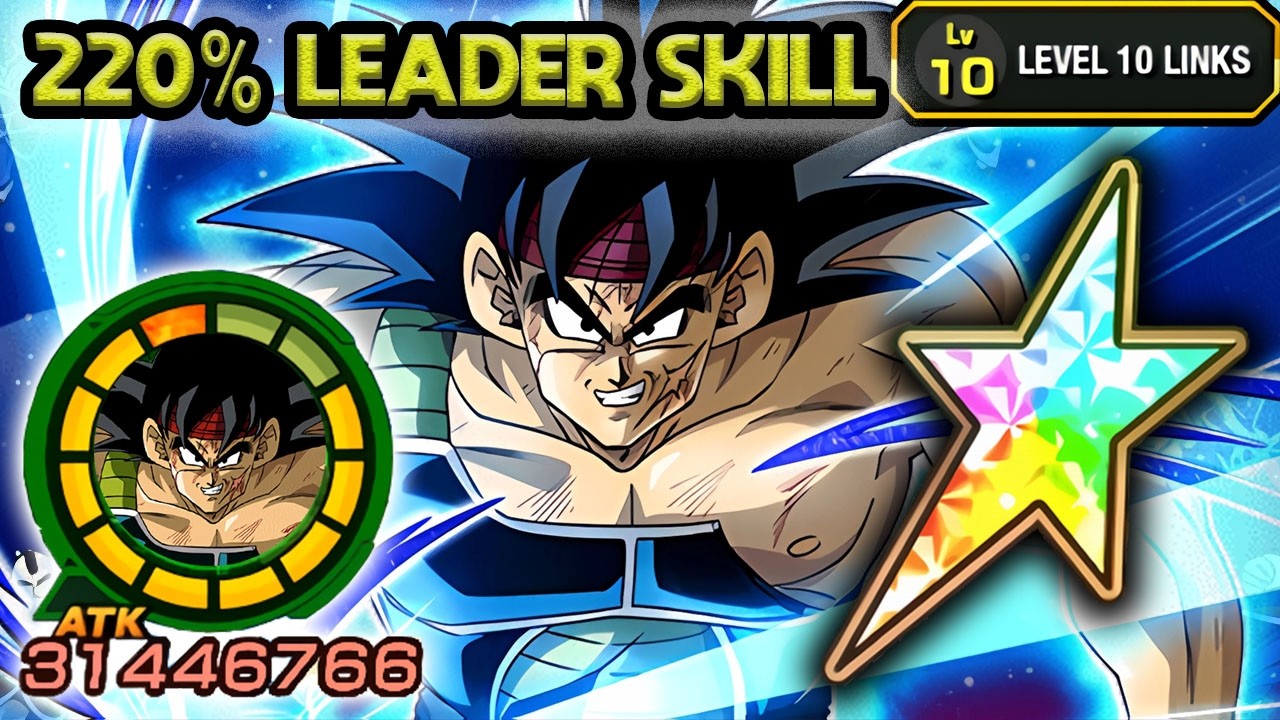 220% LEADER SKILL! 100% TEQ BARDOCK LEVEL 10 LINKS SHOWCASE! Dragon Ball Z Dokkan Battle