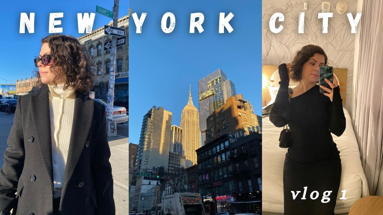 NEW YORK CITY vlog 1😇 - Madison Square park, Brooklyn, vintage shopping, coffee shop, nightout