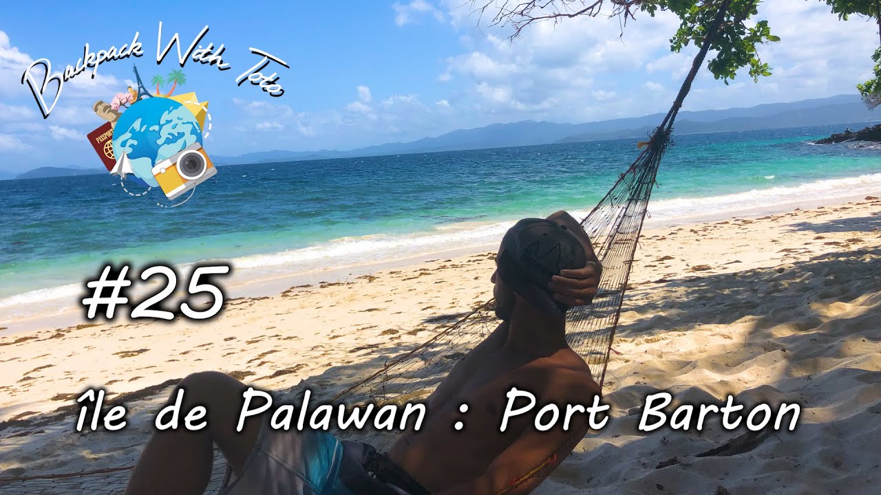 25. Le paisible village de Port Barton - îles de Palawan
